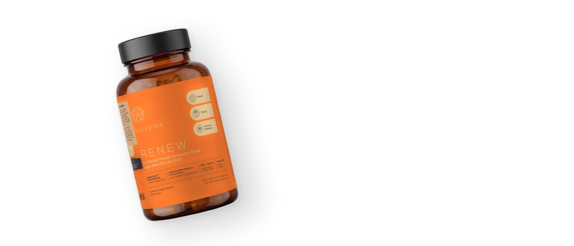 A bottle of Novera RENEW